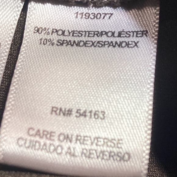 Andrew Marc XL Taupe Faux suede 90% polyester 10% Spandex Inseam 28” NWOT - Picture 4 of 6